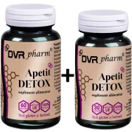 Pachet Apetit Detox 60+30cps - DVR PHARM