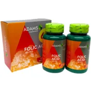 Pachet Acid folic 400mcg 2x30cp - ADAMS SUPPLEMENTS
