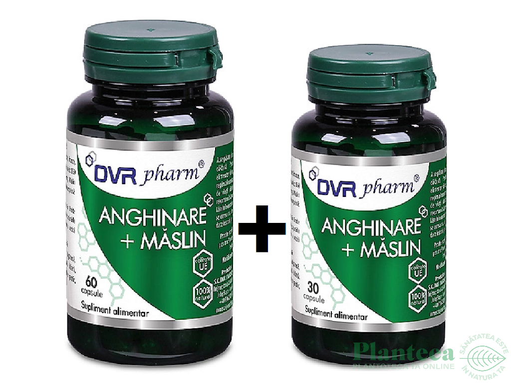 Pachet Anghinare Maslin 400mg 60+30cps - DVR PHARM