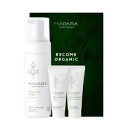 Set cadou Become Organic [spuma demachianta+crema noapte+fluid ten] 3b - MADARA