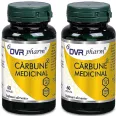Pachet Carbune medicinal 300mg 2x60cps - DVR PHARM