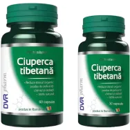 Pachet Ciuperca tibetana 60+30cps - DVR PHARM