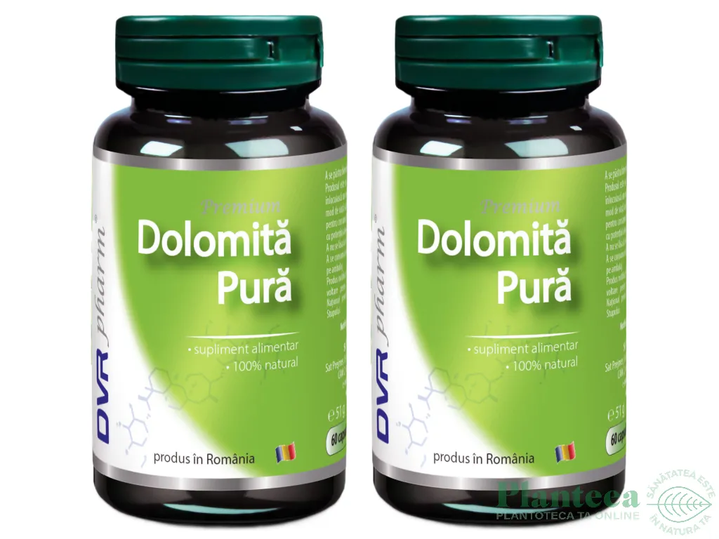 Pachet Dolomita pura 2x60cps - DVR PHARM