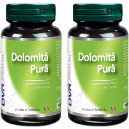 Pachet Dolomita pura 2x60cps - DVR PHARM