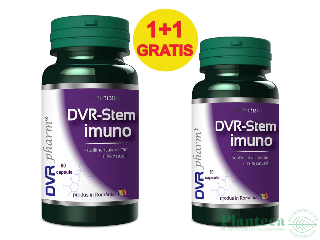 Pachet Stem Imuno 60+30cps - DVR PHARM