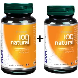Pachet Iod natural 60+30cps - DVR PHARM