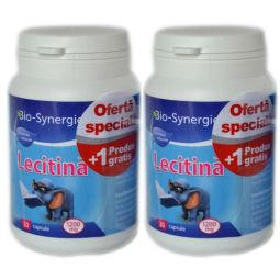 Pachet Lecitina 1200mg 2x30cps - BIO SYNERGIE