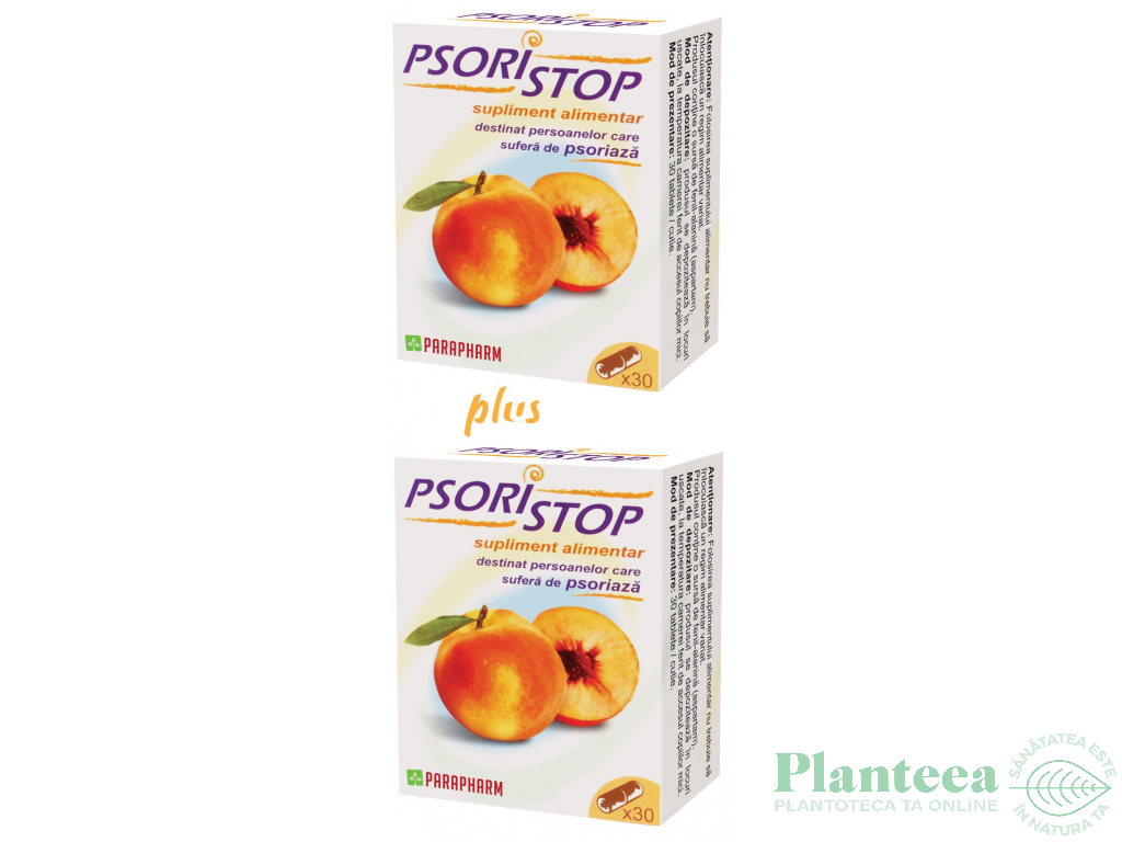 Pachet Psoristop 2x30cps - PARAPHARM