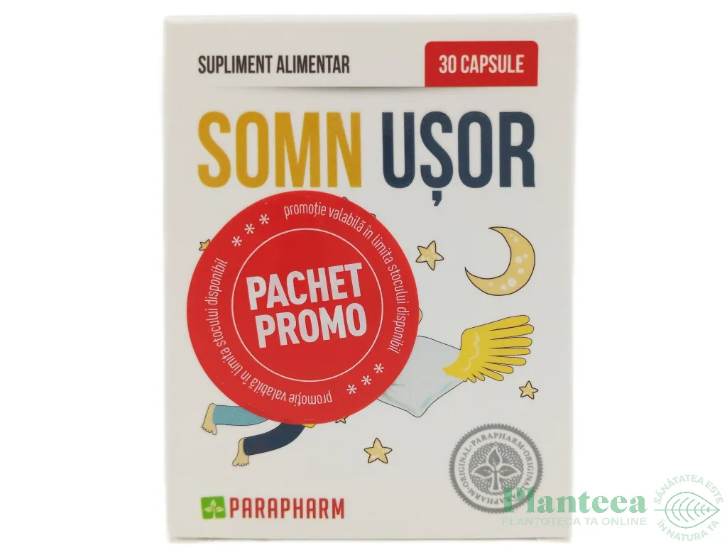 Pachet Somn usor 2x30cps - PARAPHARM