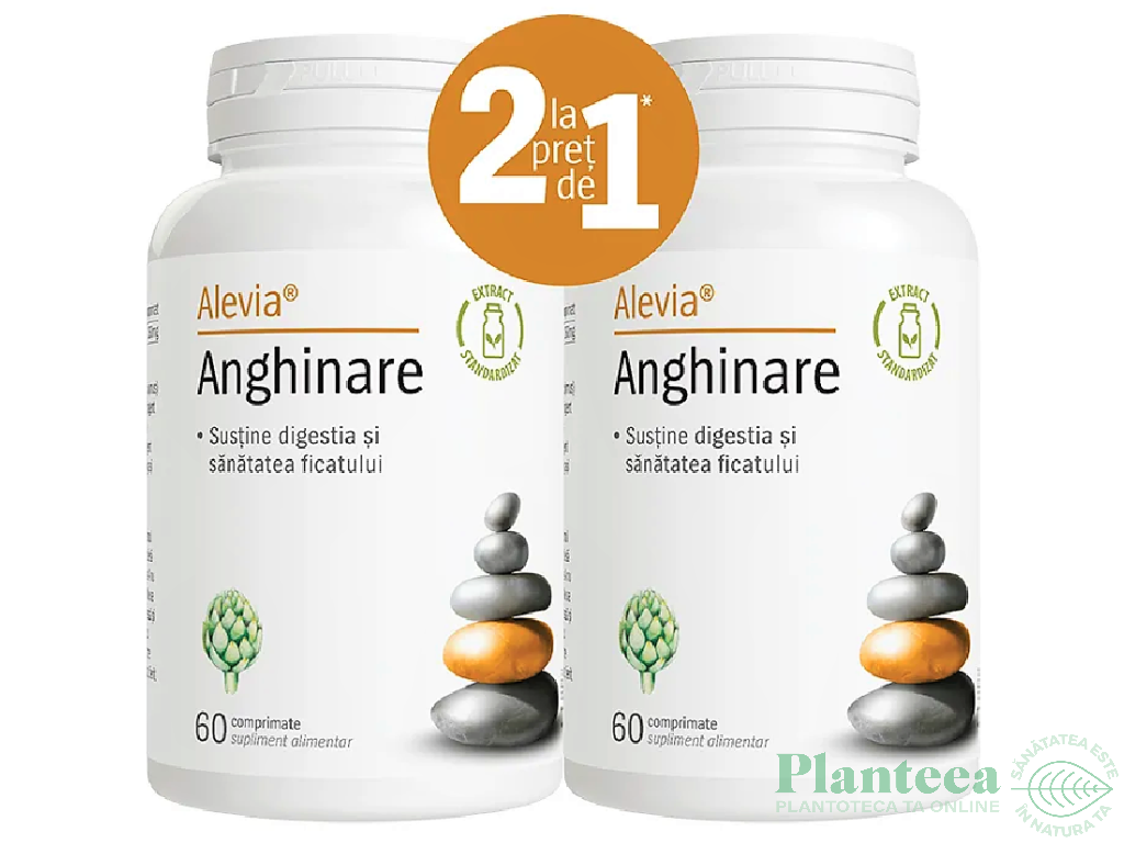 Pachet Anghinare 250mg 2x60cp - ALEVIA