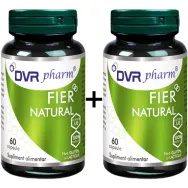 Pachet Fier natural 2x60cps - DVR PHARM
