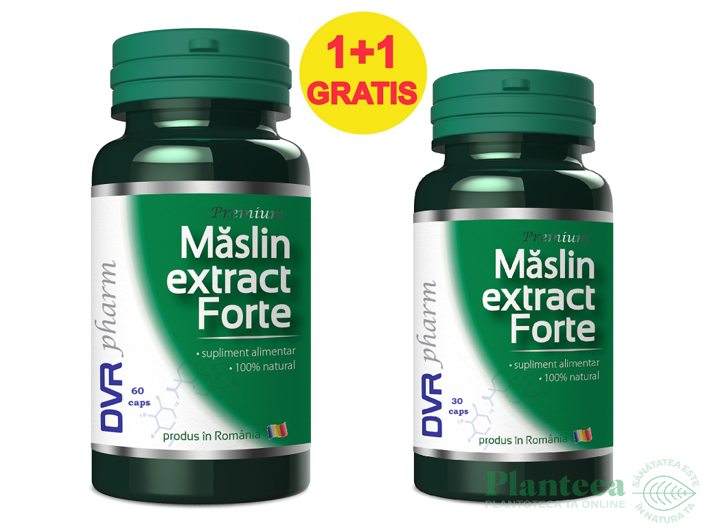 Pachet Maslin extract forte 60+30cps - DVR PHARM