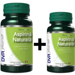 Pachet Aspirina naturala 60+30cps - DVR PHARM