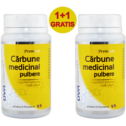 Pachet Carbune medicinal pulbere 2x200g - DVR PHARM