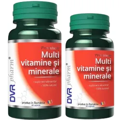 Pachet Multivitamine minerale 60+30cps - DVR PHARM