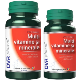 Pachet Multivitamine minerale 60+30cps - DVR PHARM