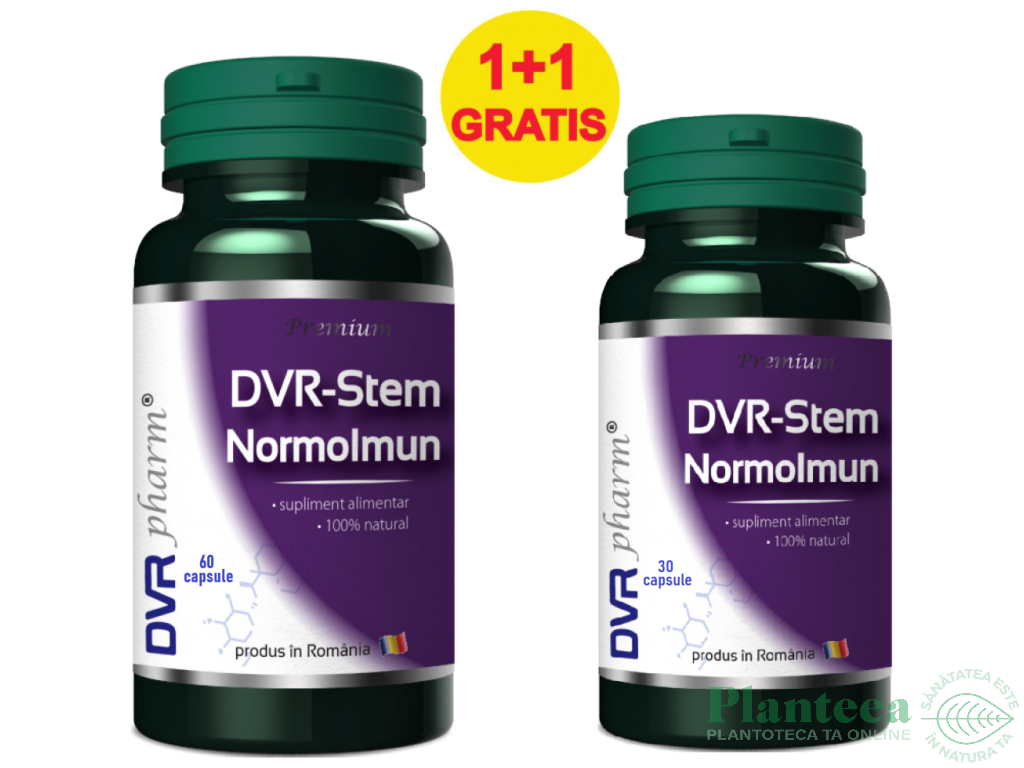 Pachet Stem NormoImun 60+30cps - DVR PHARM