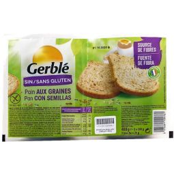 Paine felii cu seminte fara gluten 400g - GERBLE