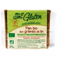 Paine multicereale seminte in fara gluten feliata eco 375g - MA VIE SANS GLUTEN