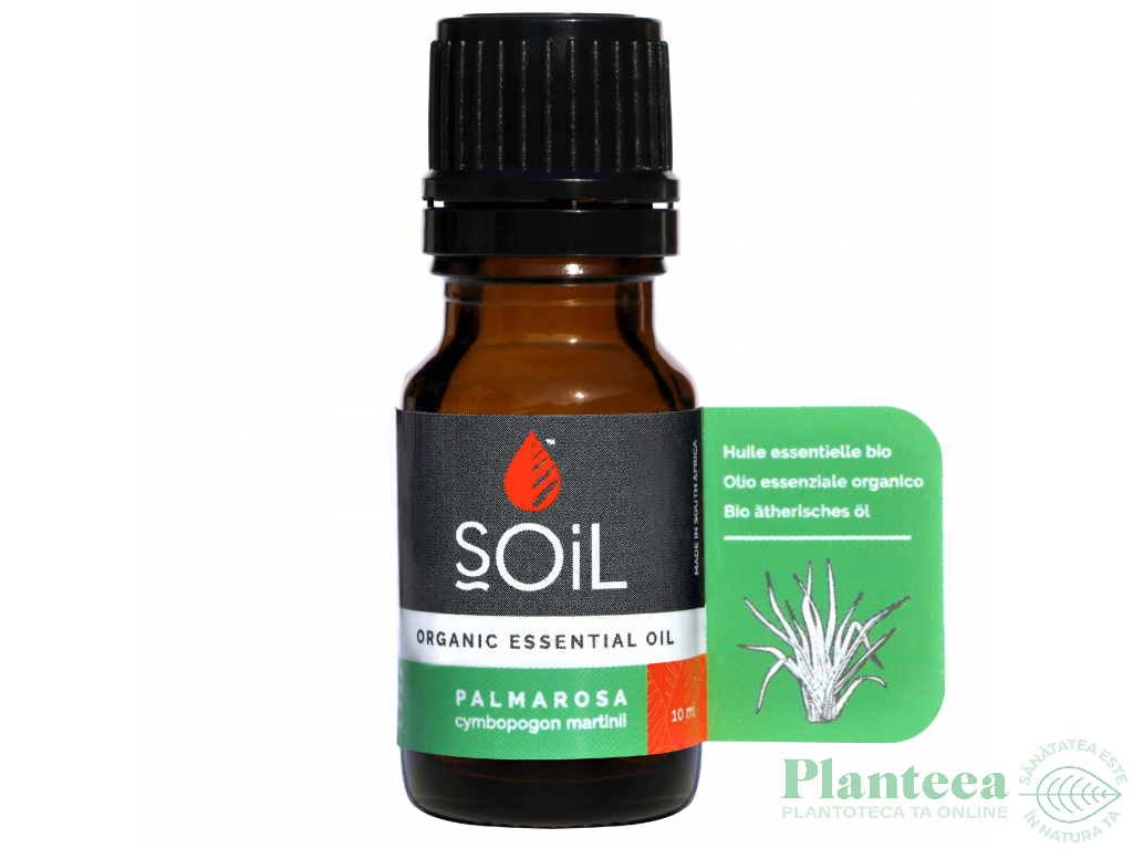Ulei esential palmarosa organic 10ml - SOiL