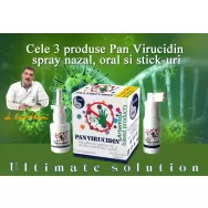 Kit PanVirucidin [Pulbere 20pl+Spray nazal 30ml+Spray oral 30ml] 3b - MEDICA