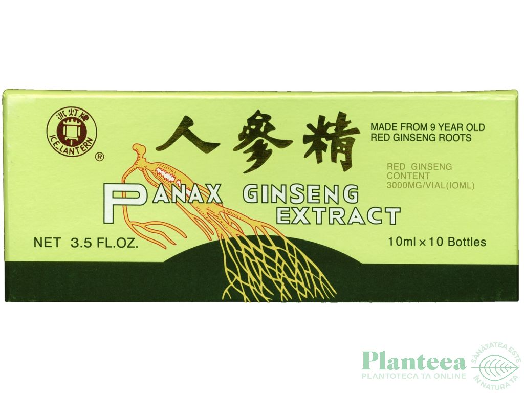 Panax ginseng 10fl - DR CHEN PATIKA