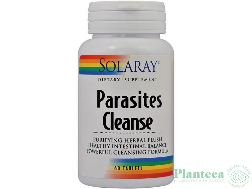 Parasites cleanse 60cp - SOLARAY