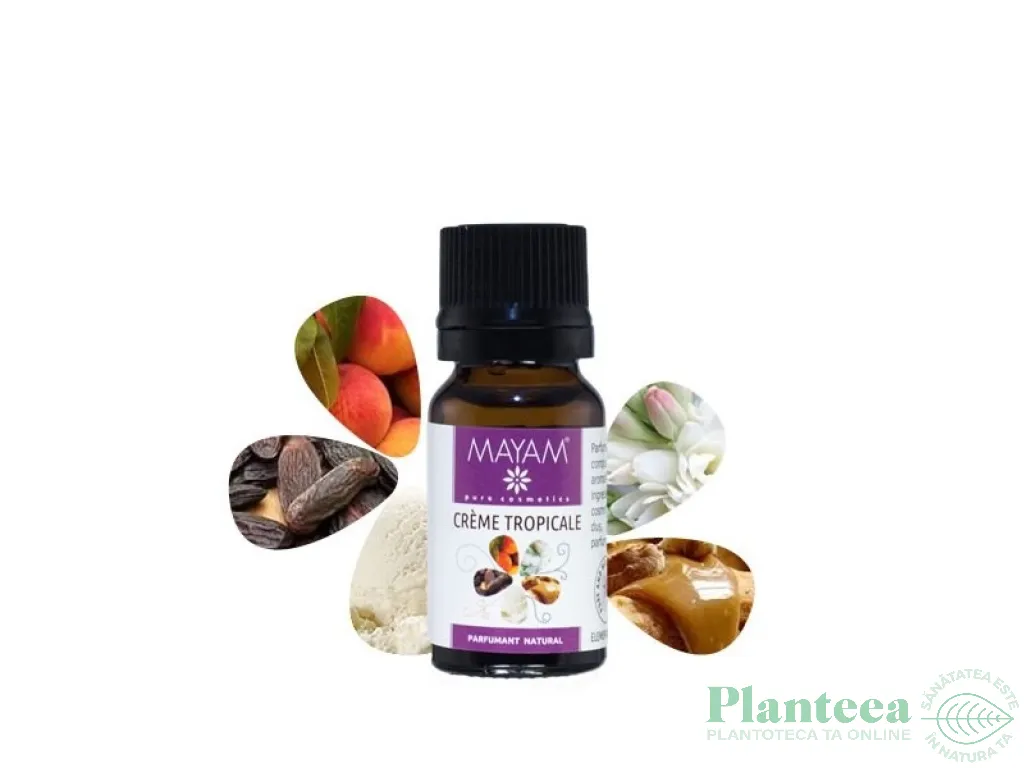 Parfumant natural creme tropicale 10ml - ELLEMENTAL
