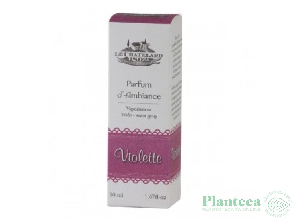 Parfum ambient vaporizator violete 50ml - LE CHATELARD 1802