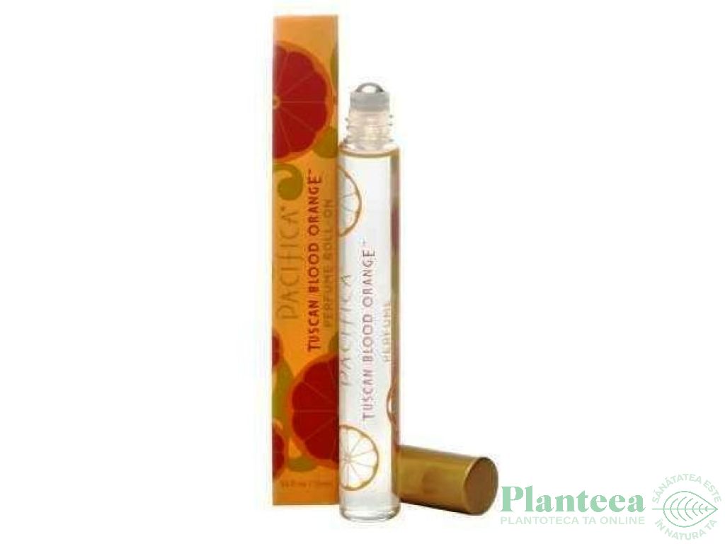 Parfum roll on Tuscan Blood Orange citrice 10ml - PACIFICA