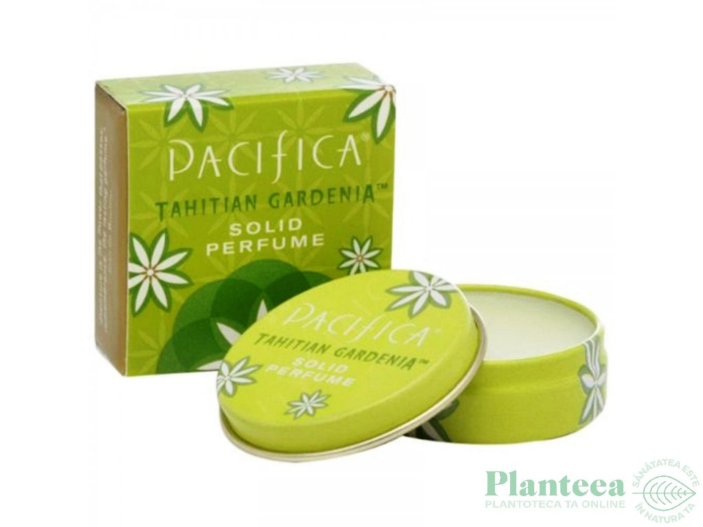 Parfum solid Tahitian Gardenia dulce 10g - PACIFICA