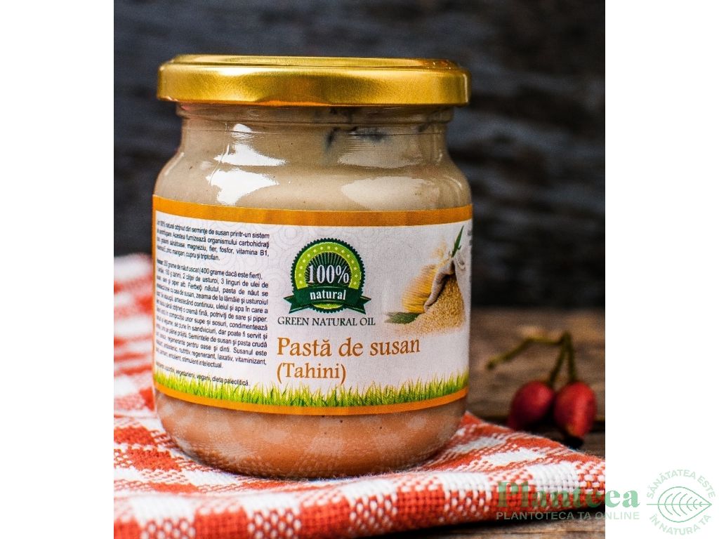 Pasta susan integral Tahini raw eco 200g - CARMITA CLASSIC