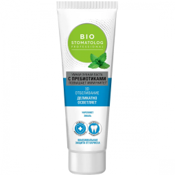 Pasta dinti inteligenta albire 3D probiotice plante 75ml - BIO STOMATOLOG