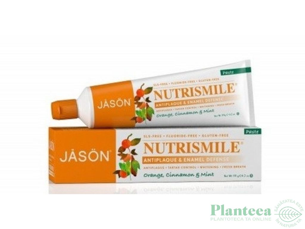 Pasta dinti antitartru Nutri Smile 119g - JASON