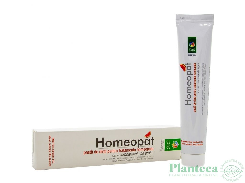 Pasta dinti homeopat Santoral 75ml - SANTO RAPHAEL