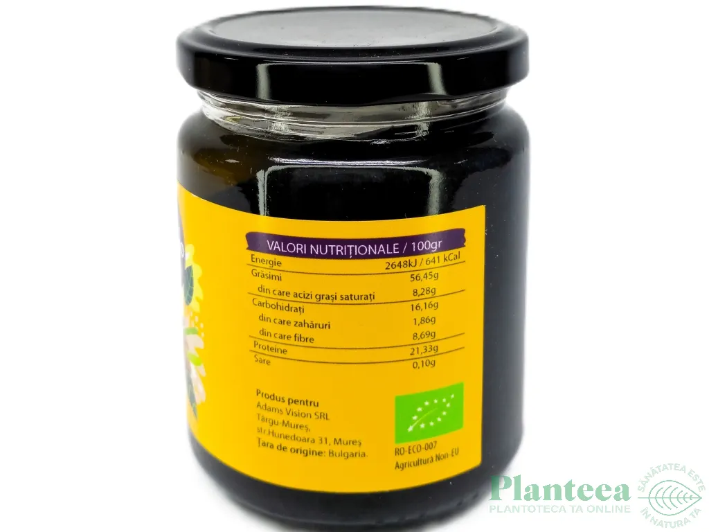 Pasta susan negru Tahini eco 250g - YOUBIO