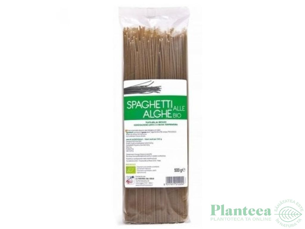 Paste spaghete grau alge eco 500g - LA FINESTRA SUL CIELO