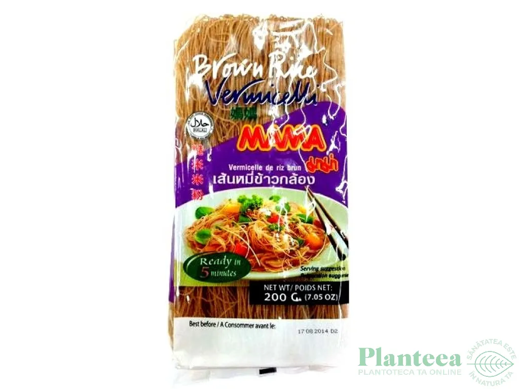Paste fidea orez brun 200g - MAMA