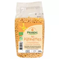 Paste melcisori grau quinoa morcovi Les Patinettes eco 250g - PRIMEAL