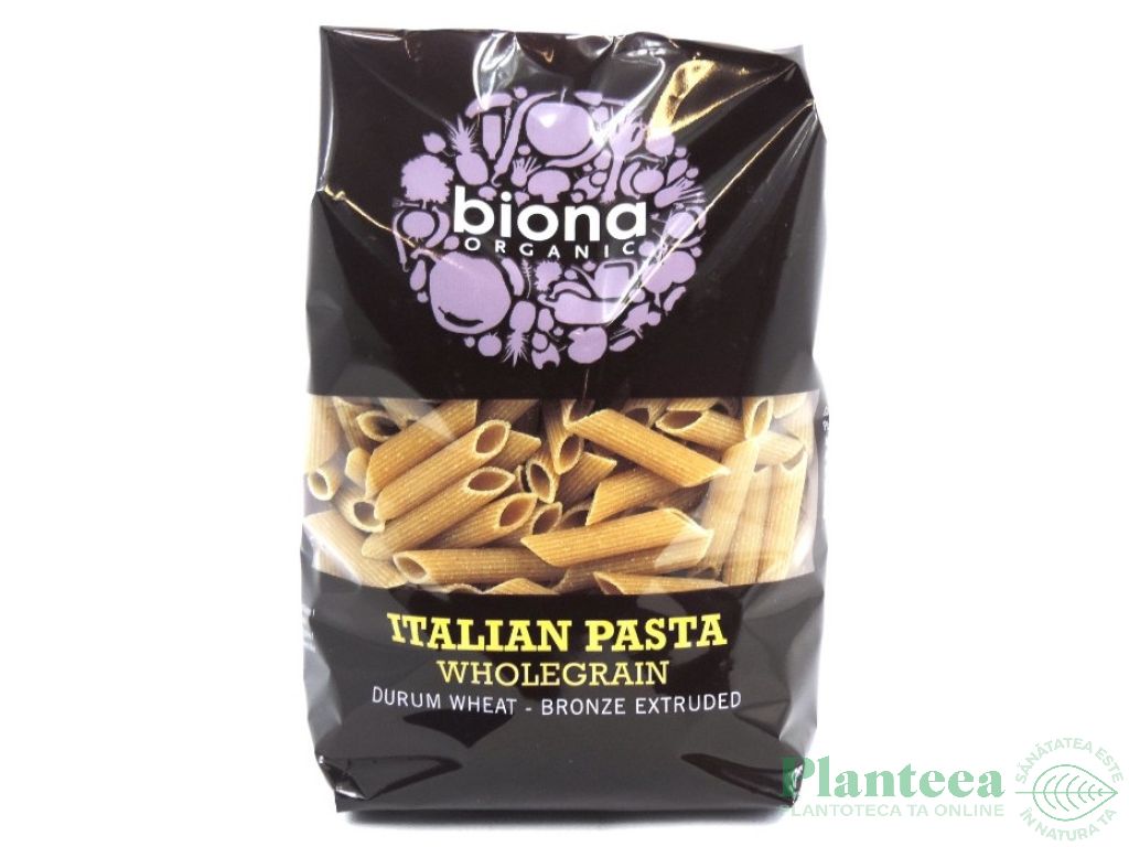 Paste penne grau integral 500g - BIONA