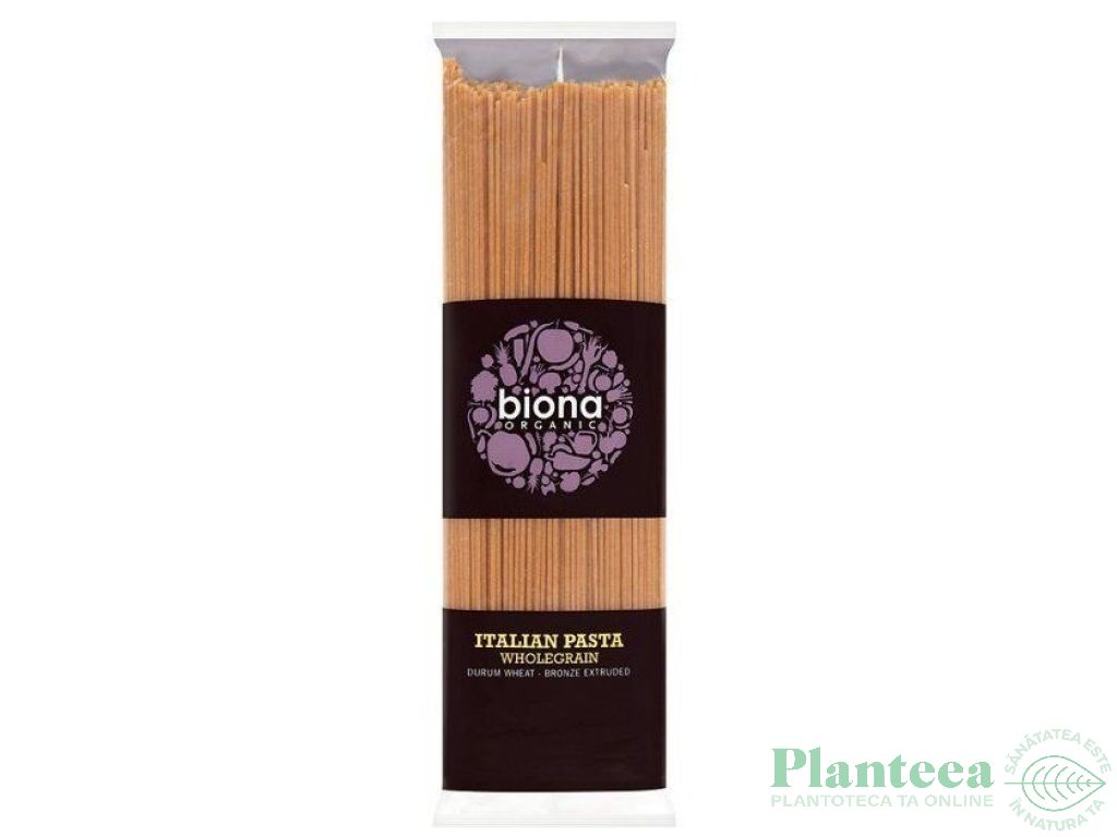 Paste spaghete grau integral 500g - BIONA