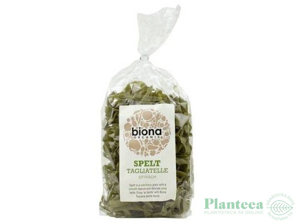 Paste tagliatelle spelta spanac 250g - BIONA