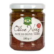 Pate vegetal masline negre 190g - ARTIGIANA AMADORI