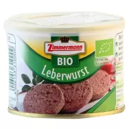 Pate ficat carne porc bio 200g - ZIMMERMANN