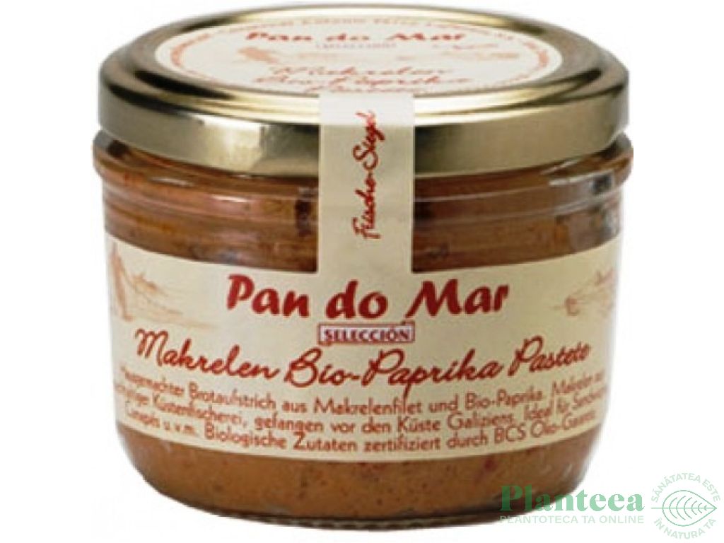 Pate macrou ardei iute 125g - PAN DO MAR