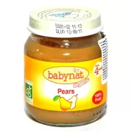 Piure pere bebe +4luni eco 2x130g - BABYBIO