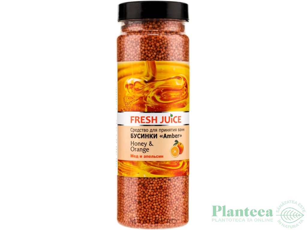 Perle baie chihlimbar Honey & Orange 450g - FRESH JUICE