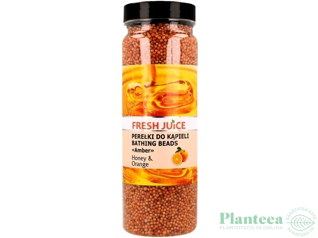 Perle baie chihlimbar Honey & Orange 450g - FRESH JUICE