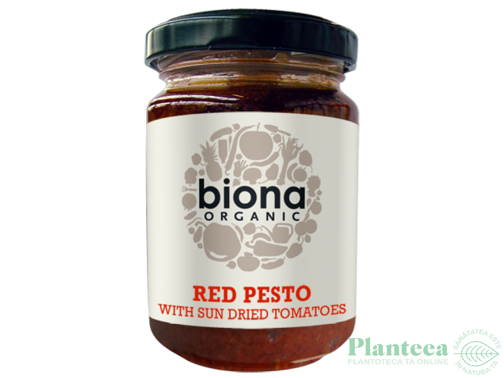 Pesto rosu rosii uscate 120g - BIONA