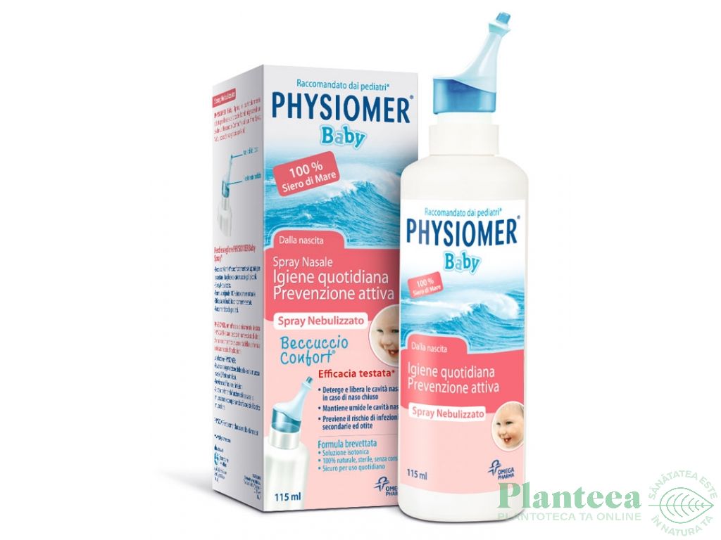 Spray nazal baby Physiomer 115ml - OMEGA PHARMA